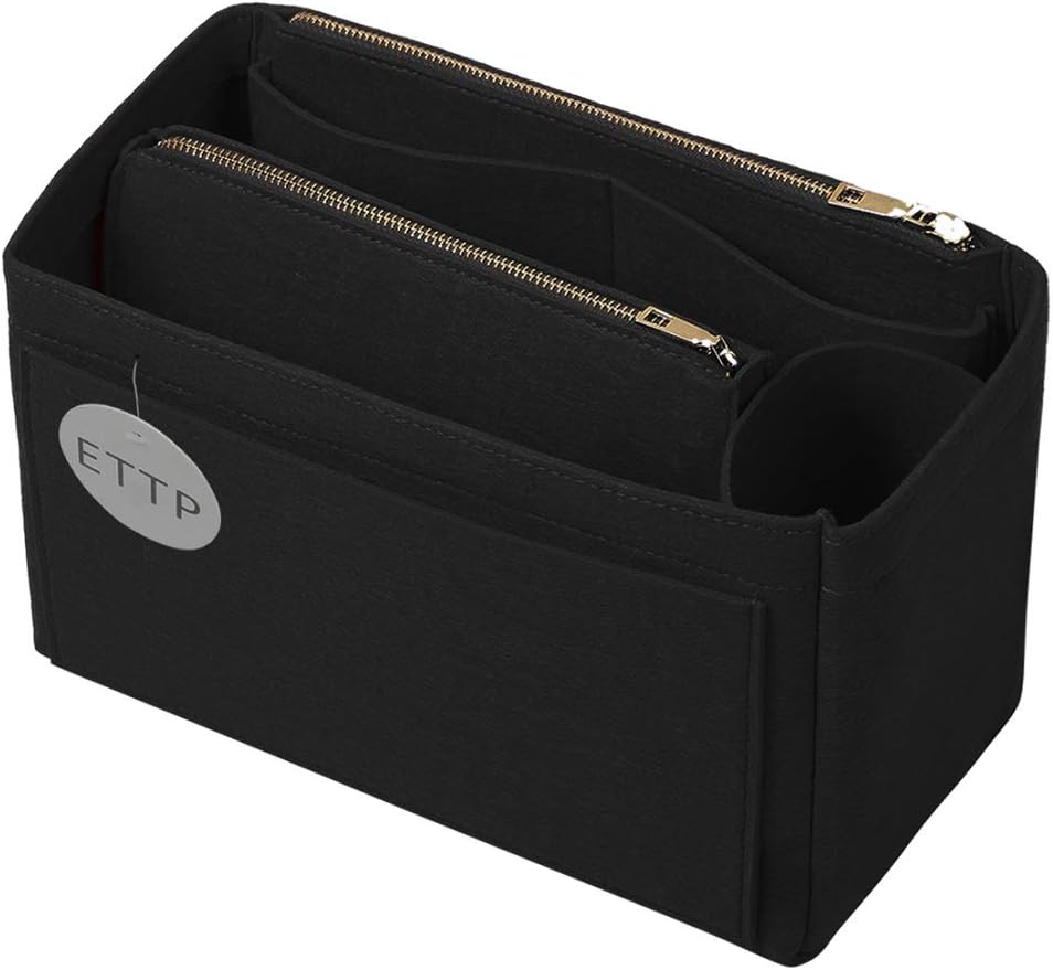 Purse Organizer, Felt Bag Organizer Insert Purse Organizer For LV Speedy, Neverfull, Tote, Handbag,Shaper 5 Sizes