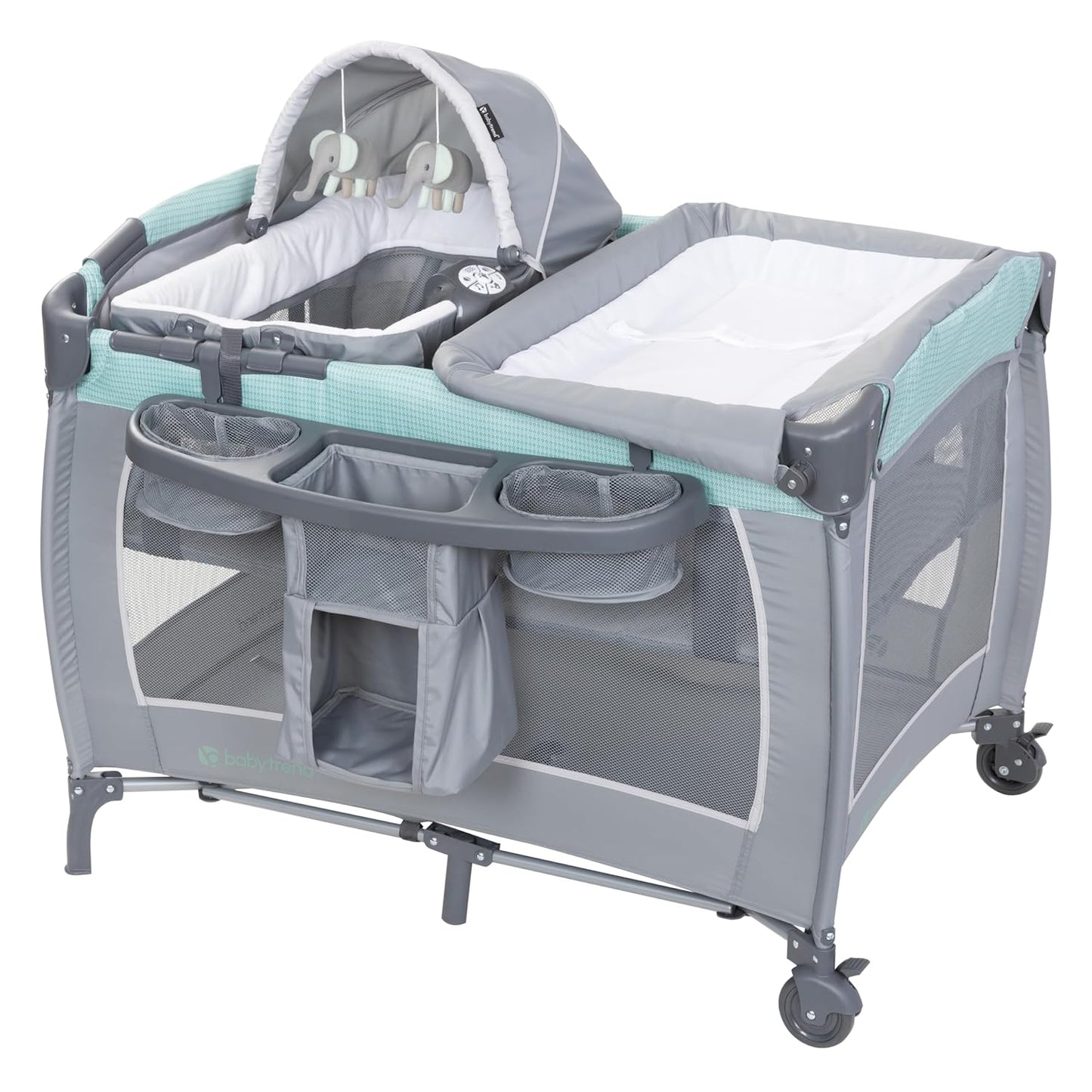 Baby Trend Lil' Snooze Deluxe II Nursery Center, Twinkle Twinkle Little Moon