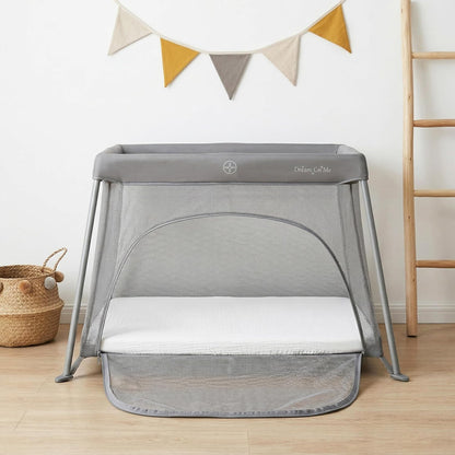 Muslin Bassinet Sheet Compatible with Maxi-COSI Iora & Iora Air Bedside Sleeper - 100% Cotton Rectangular Mattress Pad Cover (33"x20"), Breathable & Soft, Boho (1 Pack Blue)