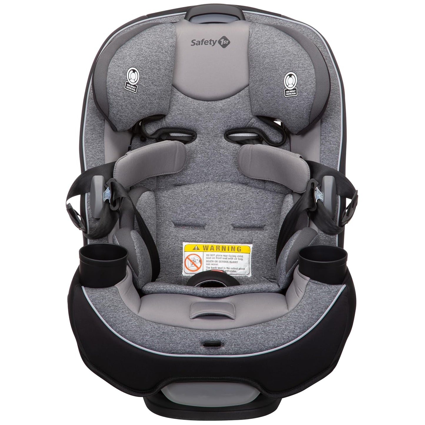 Safety 1st Grow and Go All-in-One Slim Convertible Car Seat, Rear Facing, 5-40 lbs, Forward Facing (30–65 lbs), High Back Booster Seat 40-100 pounds, Alaskan Blue