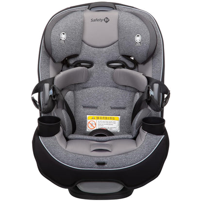 Safety 1st Grow and Go All-in-One Slim Convertible Car Seat, Rear Facing, 5-40 lbs, Forward Facing (30–65 lbs), High Back Booster Seat 40-100 pounds, Alaskan Blue
