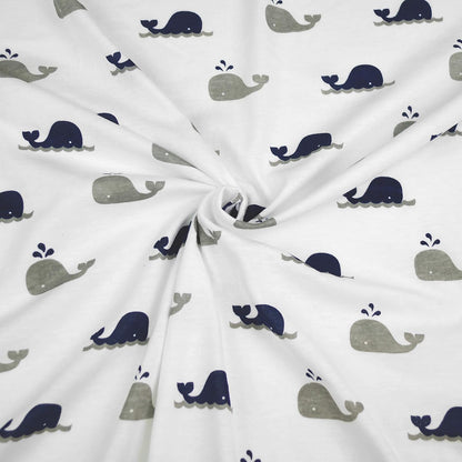 TL Care 100% Natural Cotton Fitted Pack and Play Sheet 39" x 27" - Soft & Breathable Pack N Play Sheet for Playpen, Playard & Mini Crib Mattress, Alphabet, for Boys & Girls