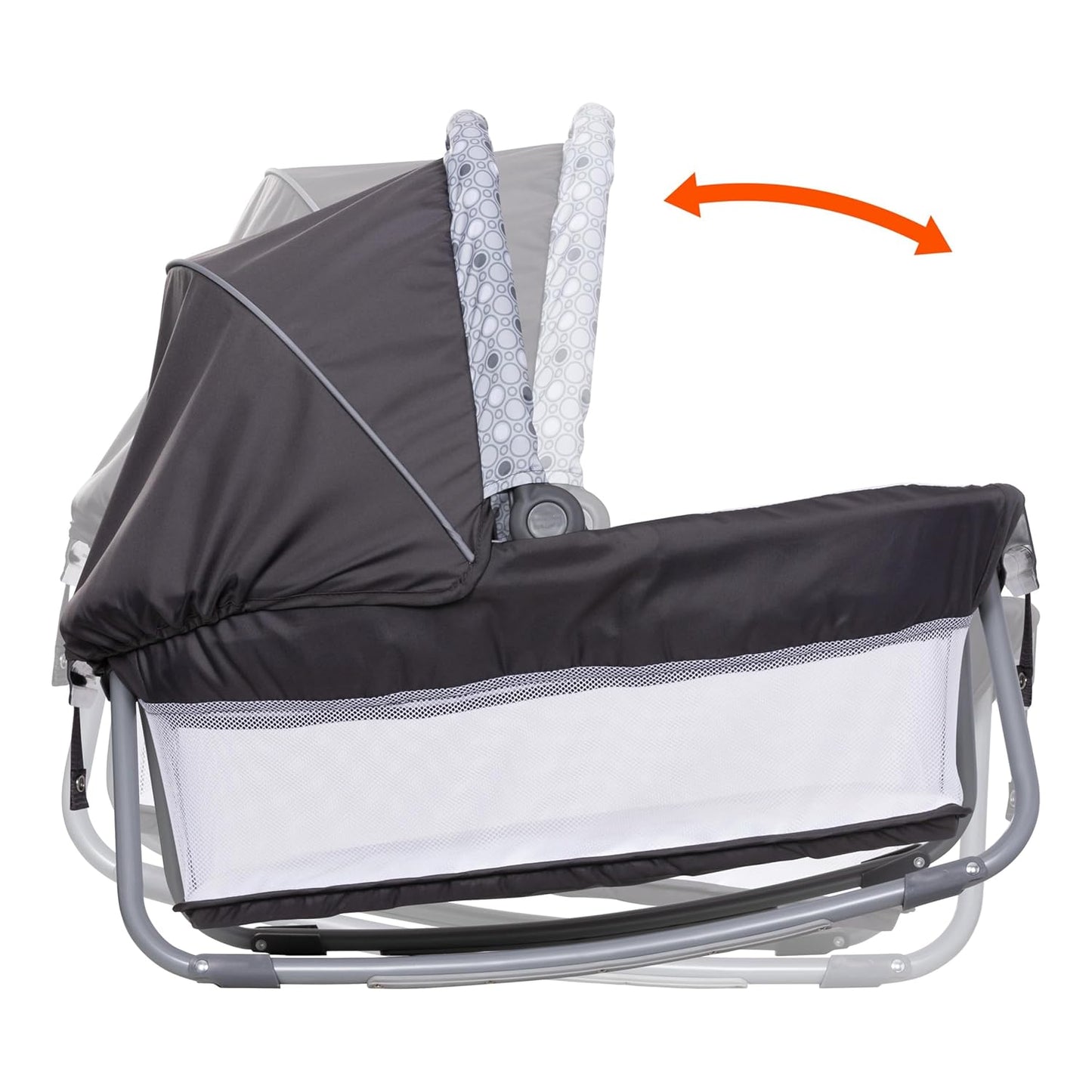 Baby Trend Nursery Den Playard with Snooze Pod and Flip Over Changer, Diamond Sage