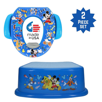 Disney Mickey Mouse "Pals at Play" 2 Piece Essential Potty Training Set