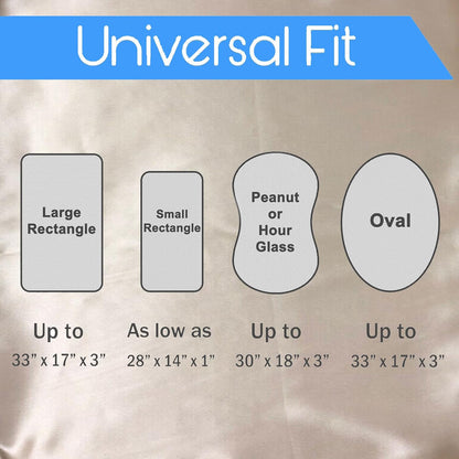 100% Mulberry Silk Cradle Sheets Fitted 18x36x4 - Great for Baby Hair, Fits Most Bedside Sleeper Bassinets Pad Mattress - Soft Silky for Girls Gift for Newborn and Infant, White
