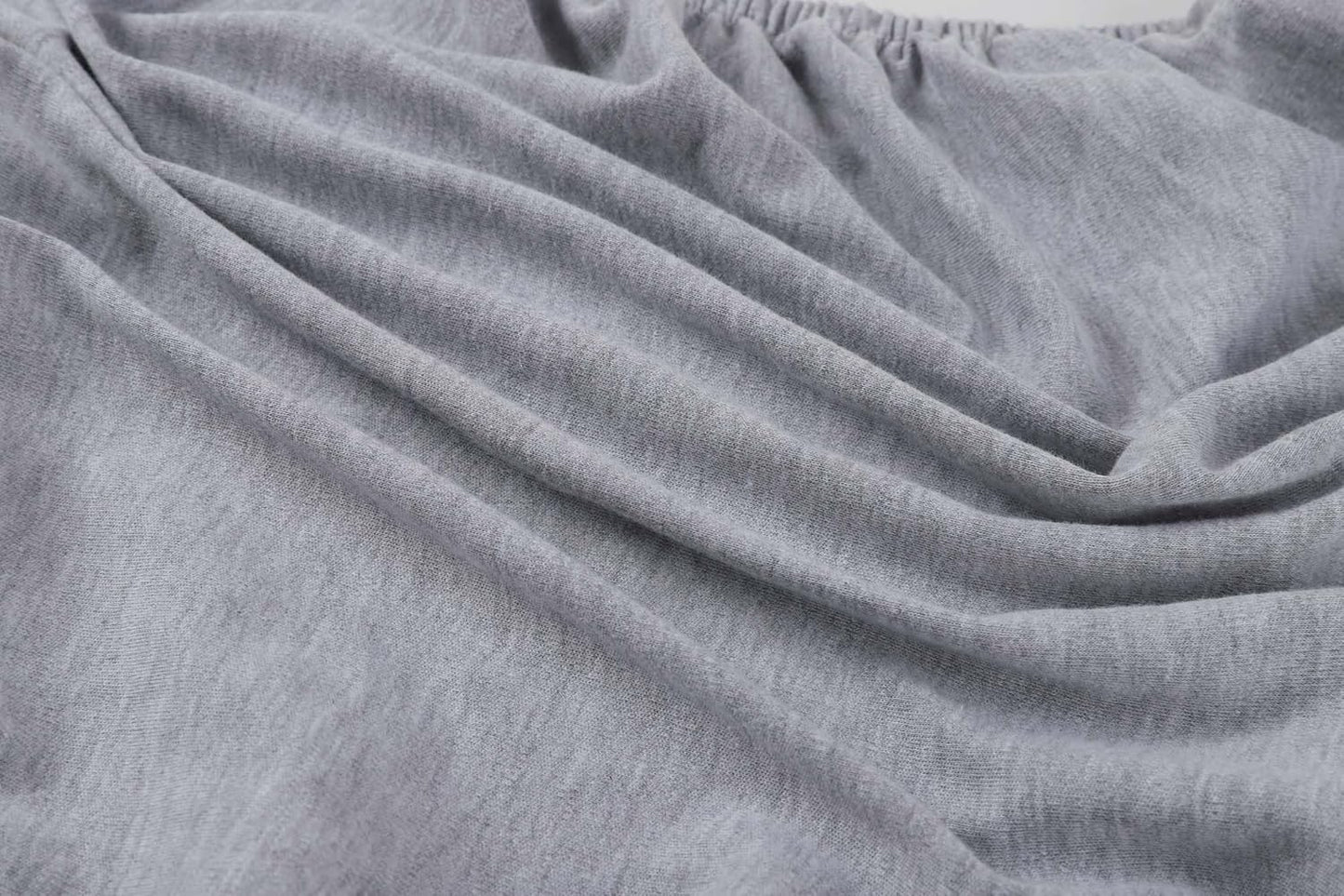 Onacosht 100% Organic Cotton Bassinet Sheets Compatiable with ANGELBLISS Baby Bassinet Bedside Sleeper, 2 Pack Jersey Knit Fitted Sheet for Baby Boy and Girl, Navy and Fog Grey