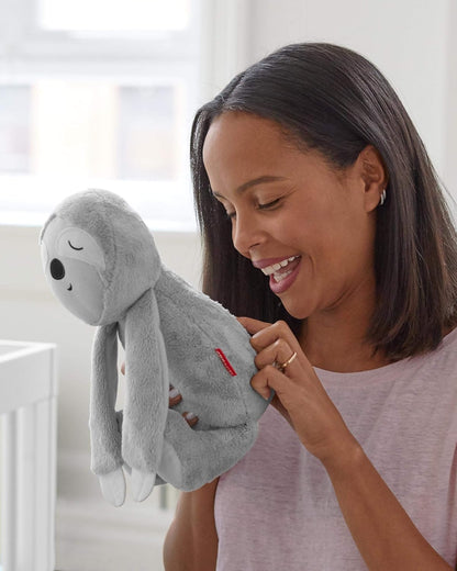 Skip Hop Portable Baby Sleep Sound Machine, Glow with Me Acorn