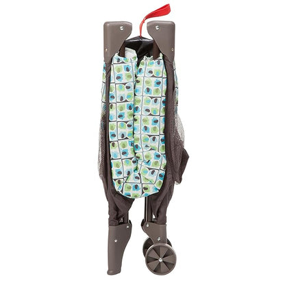 Cosco Funsport Compact Portable Playard, Lightweight, Easy Set up, Foldable Baby Playpen with Carry Bag, Elephant Squares