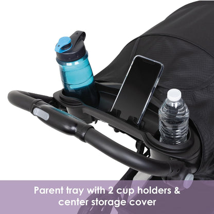 Baby Trend Stroller and EZ-Lift Infant Car Seat, EZ Ride Travel System, Dash Grey