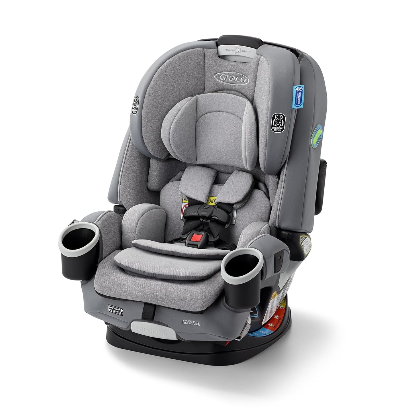 Graco® 4Ever DLX 4 in 1 Car Seat | Infant to Toddler Car Seat, Maven, Adaptable for 10 Years of Use, Size: 20x21.5x24 Inch