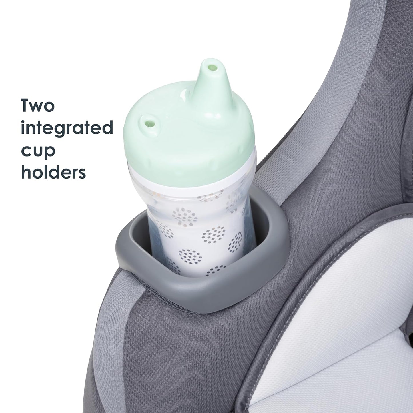 Baby Trend Trooper™ Slim 3-in-1 Convertible Car Seat, Dash Black – Slim Fit, 3-in-1 Growth Modes, Lightweight Design, Adjustable Comfort Padding