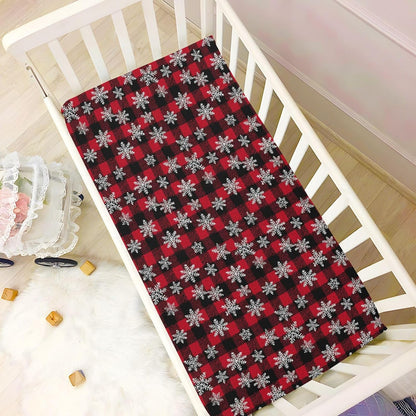 Baby Crib Sheet Cute Goose Flowers Crib Mattress for Boys and Girls Playard Sheet Soft Breathable Fitted Baby Mattress Cover 52x28in