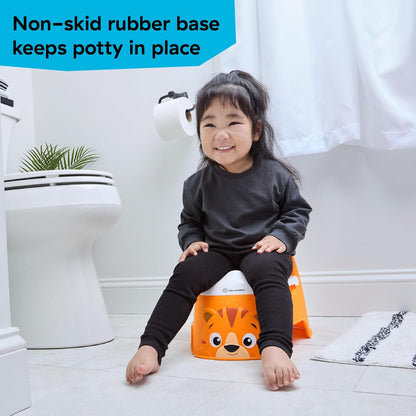 Baby Einstein Geared for Success 2-in-1 Potty Training System, Toilet & Potty Seat Included, Ages 18+ Months, with Music and Spinning Gears