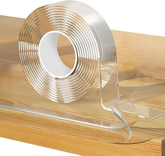 Baby Proofing, Clear Edge Protector Strip, Soft Corner Protectors for Kids, Baby Child Safety Corner Guards for Furniture Against Sharp Corners for Tables, Drawers, Sink, Wall 1.2in x 6.6ft