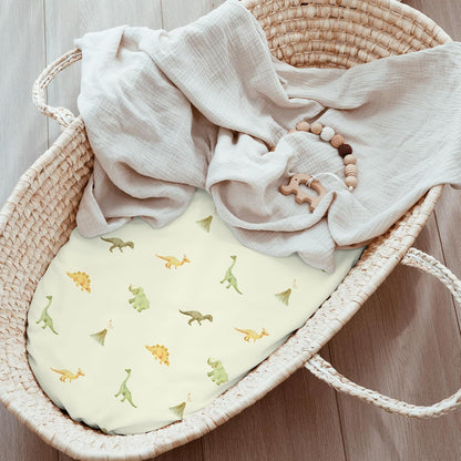 Bedside Sleeper Bassinet Fitted Sheets 20 x 33, 3 Pack Baby Delight Beside Me Dreamer,Babybond,Jimglo,koola,cowiewie,fodoss, Dream On Me Baby Square Bassinet, Pink Animal