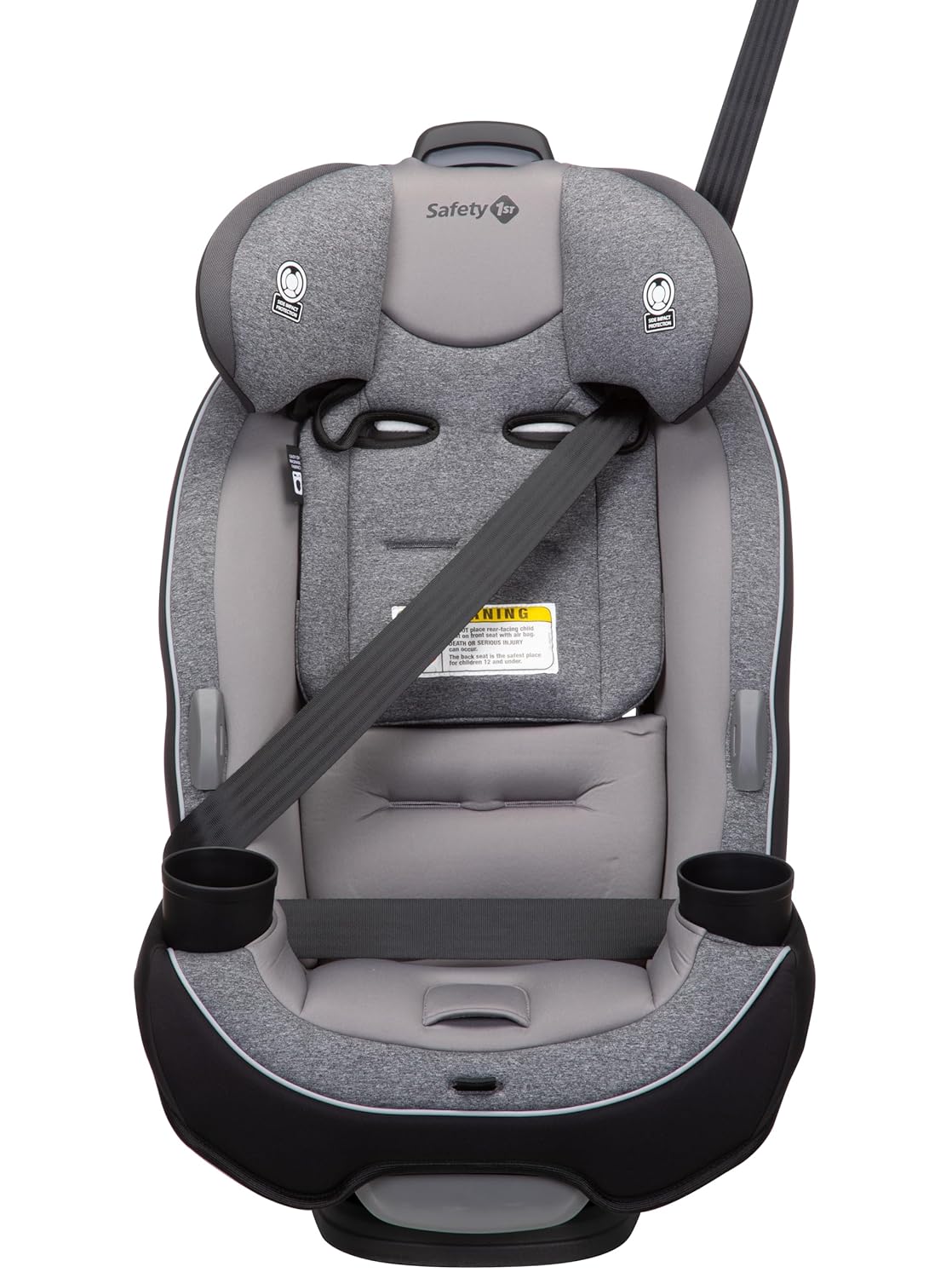 Safety 1st Grow and Go All-in-One Slim Convertible Car Seat, Rear Facing, 5-40 lbs, Forward Facing (30–65 lbs), High Back Booster Seat 40-100 pounds, Alaskan Blue
