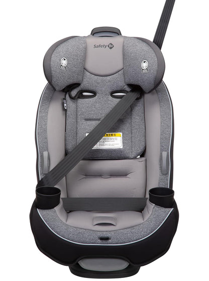 Safety 1st Grow and Go All-in-One Slim Convertible Car Seat, Rear Facing, 5-40 lbs, Forward Facing (30–65 lbs), High Back Booster Seat 40-100 pounds, Alaskan Blue
