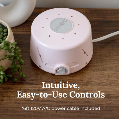 Yogasleep Dohm Classic (White) The Original White Noise Sound Machine, Soothing Natural Sounds from a Real Fan, Sleep Therapy for Adults & Baby, Noise Cancelling for Office Privacy & Meditation