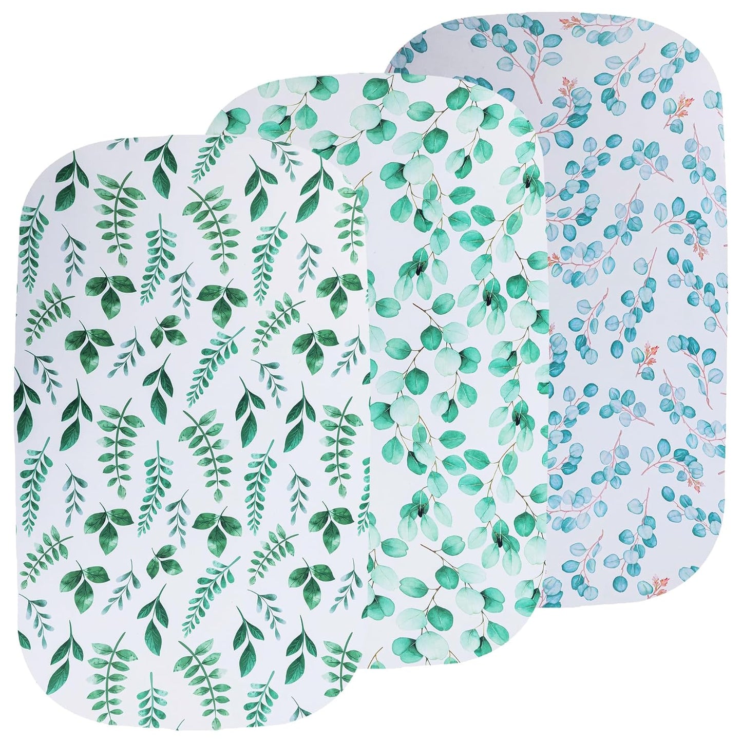 Onacosht Stretchy Bassinet Sheets 33" x 19" Compatible with Mika Micky, KoolaBaby (3 in 1), BabyBond, HARPPA and RICUTON Bedside Bassinet, 3 Pack for Baby Boy and Girl, Pink Floral