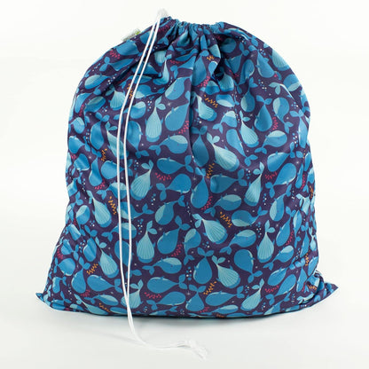 OsoCozy Cloth Diaper Pail Liner - Reusable, Washable, Waterproof Wet Bag with Drawstring. Excellent for Diaper Pails, Garbage Cans, Laundry, Recycling and Storage - Starry Night