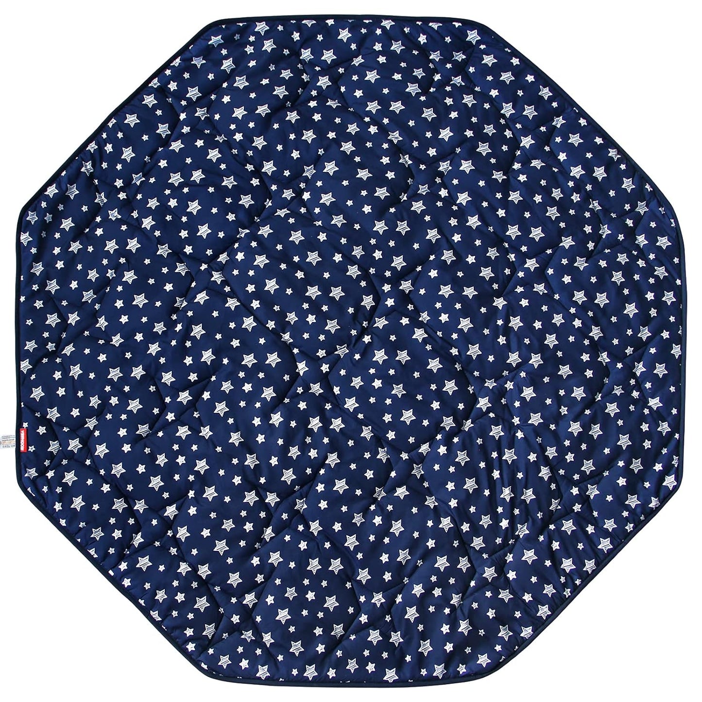 Octagon Playpen Mat Grey, Non Slip 8 Panel Playpen Mattress Mat Fits Regalo Extra Large Play Yard and hiccapop XL 69" Baby Playpen, Grey Star Octagon Playard Pad