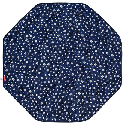 Octagon Playpen Mat Grey, Non Slip 8 Panel Playpen Mattress Mat Fits Regalo Extra Large Play Yard and hiccapop XL 69" Baby Playpen, Grey Star Octagon Playard Pad