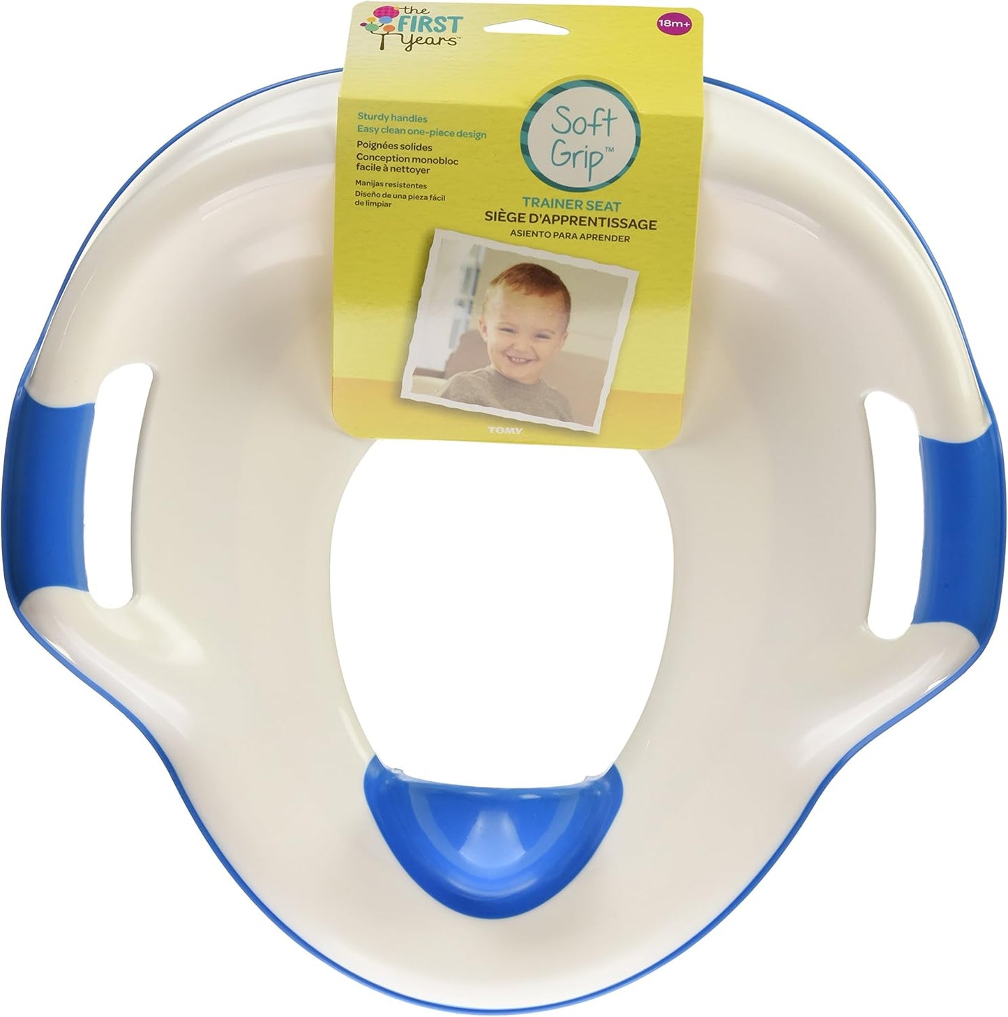 The First Years Soft Grip Trainer Seat, Blue