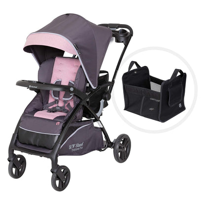 Baby Trend Sit N' Stand® Double 2.0 Stroller, Dash Black