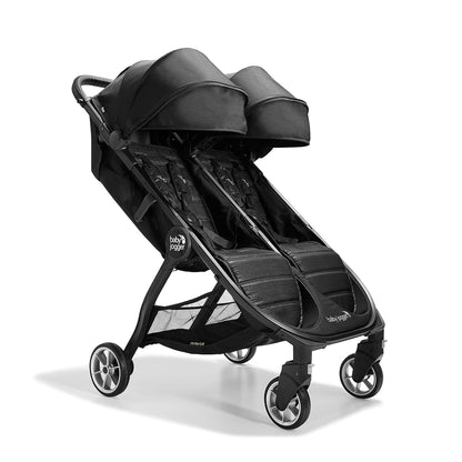 Baby Jogger City Tour 2 Carry-On Approved Travel Stroller, Ultra-Compact Baby Stroller, Lightweight, Easy Fold, Baby Travel Essential, Pitch Black