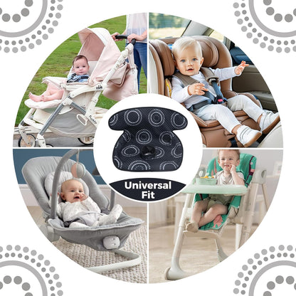 Piddle Pad Car Seat Liner, Waterproof Soft Car Seat Protector for Potty Training, Travel-Friendly Baby Toddler Carseat Cover, Machine Washable Liner for Spills, Potty Accidents (Blue, 2PC)