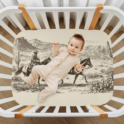 Baby Crib Sheet Cute Goose Flowers Crib Mattress for Boys and Girls Playard Sheet Soft Breathable Fitted Baby Mattress Cover 52x28in