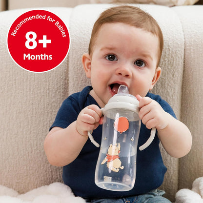 NUK Mickey Mouse Large Learner Cup 10oz 2pk – BPA Free, Spill Proof Sippy Cup