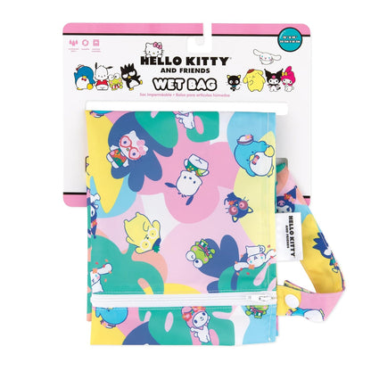 Bumkins Disney Waterproof Wet Bag for Baby, Travel, Swim Suit, Cloth Diapers, Pump Parts, Pool, Gym Clothes, Toiletry, Strap to Stroller, Daycare, Zip Reusable Bag, Packing Pouch, Winnie the Pooh