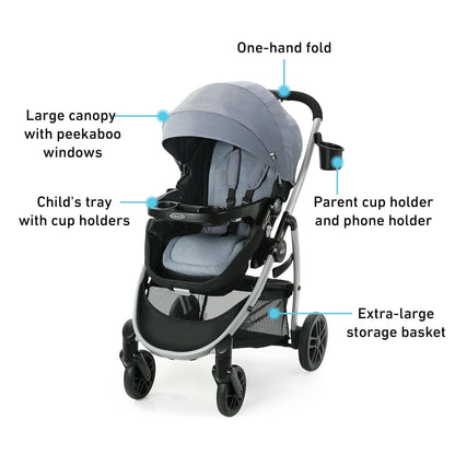 Graco® Modes™ Pramette Travel System, Ellington
