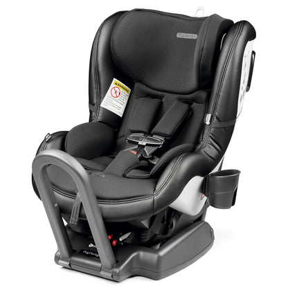Peg Perego Primo Viaggio Convertible Kinetic - Reversible Car Seat - Rear Facing for Children 5 to 45 lbs and Forward Facing for Children 26.5 to 65 lbs - Made in Italy - Licorice (Black)