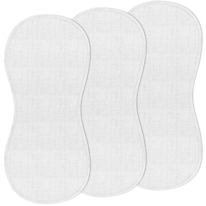 Hahafelt 3 Pcs Changing Pad Liners Fits in Peanut Shape Changing Pad Waterproof Diaper Mats Organic Cotton Peanut Mats are Warm on Baby's Back, Washable Reusable (Starry Style,Multicolor)