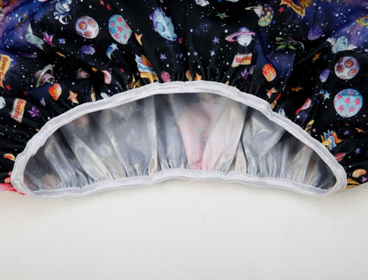 Pail Liner for Cloth Diapers Nappy Inserts Large Wet Bag Elastic Washable Reusable 27.6in x29.5in (Pink)