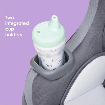 Baby Trend Trooper™ Slim 3-in-1 Convertible Car Seat, Dash Black – Slim Fit, 3-in-1 Growth Modes, Lightweight Design, Adjustable Comfort Padding