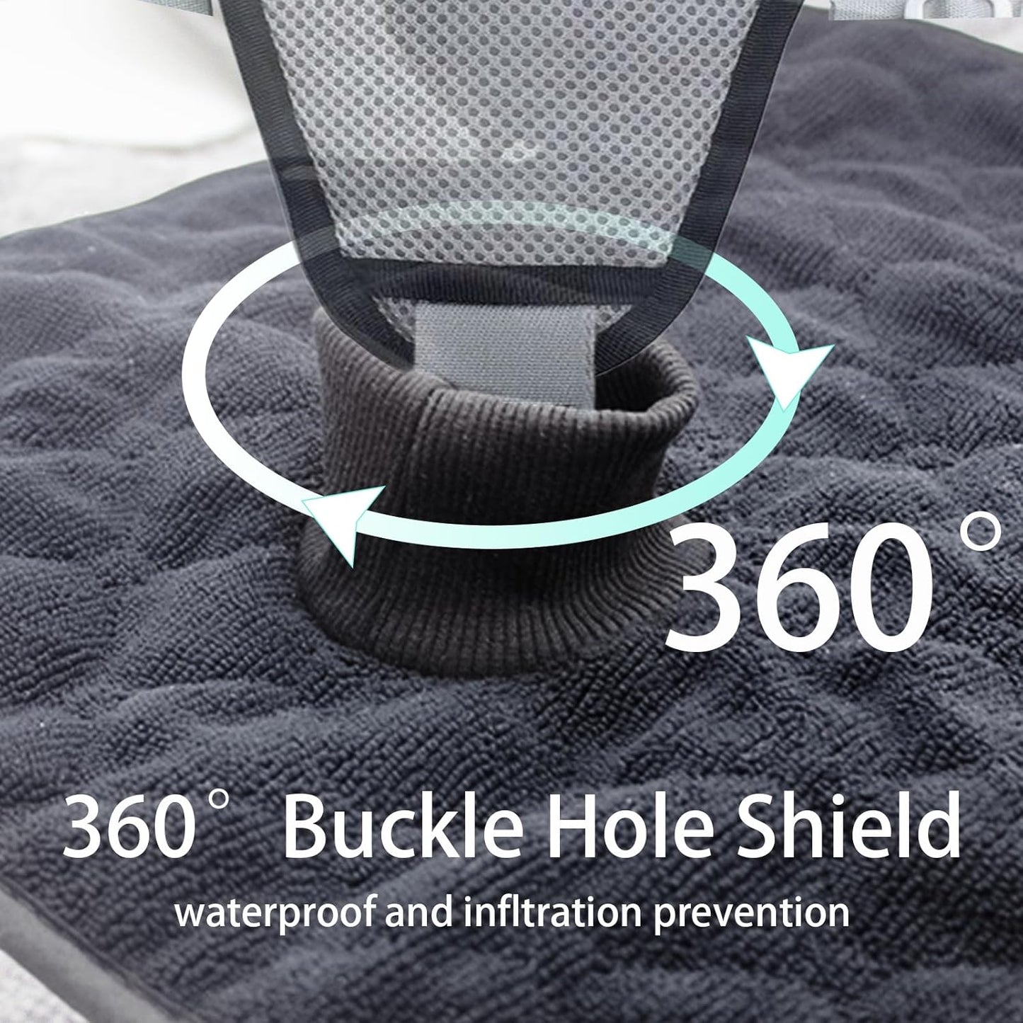 2 Pack Potty Training Car Seat Protector & Bag, Waterproof Piddle Pads for Carseat, High Chair & Stroller, Soft Anti-Slip Liner, Fast Water Absorption Pee Protector for Toddlers, Machine Washable