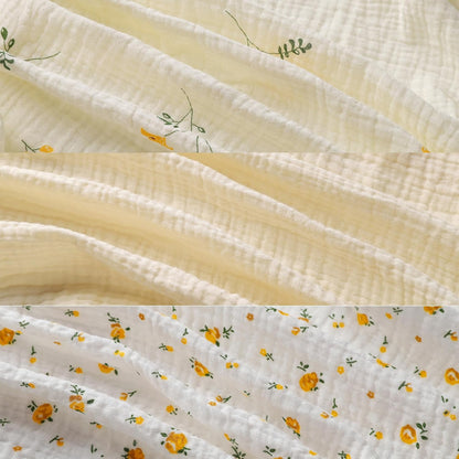 Onacosht Muslin Bassinet Sheets 3 Pack, 100% Cotton Baby Fitted Sheet 33" x 19" Compatible with Mika Micky, KoolaBaby (3 in 1), BabyBond, HARPPA and RICUTON Bedside Bassinet, Green, Floral and Cactus