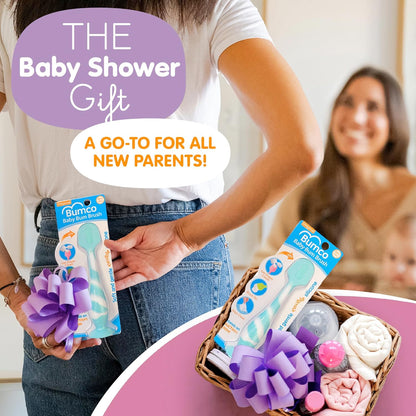 Bumco Diaper Cream Spatula - BPA-Free Diaper Bag Essentials, Soft Butt Spatula Baby, Mom-Invented Butt Paste Spatula, Bumco Diaper Cream Spatula, Flexible Diaper Cream Applicator, Baby Bum Brush