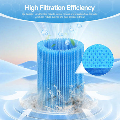 Upgraded Humidifier Wicking Replacement Filter Compatible with Canopy Bedside and Nursery Humidifiers, Replacement Wick, 4 Pack