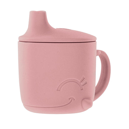 Nuby Animal Friend Silicone Round Bowl - Toddler Bowl - 6+ Months - Pink Whale Bowl
