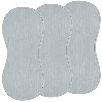 Hahafelt 3 Pcs Changing Pad Liners Fits in Peanut Shape Changing Pad Waterproof Diaper Mats Organic Cotton Peanut Mats are Warm on Baby's Back, Washable Reusable (Starry Style,Multicolor)
