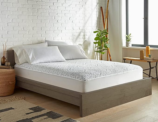 California King Mattress Protector by PURE BAMBOO, Waterproof, Charcoal Fiber- Viscose Derived from Bamboo Charcoal Fiber, Mattress Cover Protects Against Moisture, Spills, Stains (California King)