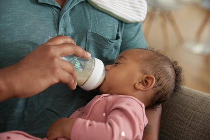 NUK Simply Natural Baby Bottles with SafeTemp Gift Set - Includes 4 Bottles