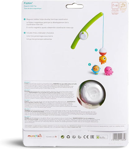 Munchkin® Fishin'™ Magnetic Baby and Toddler Bath Toy, 4pc Set