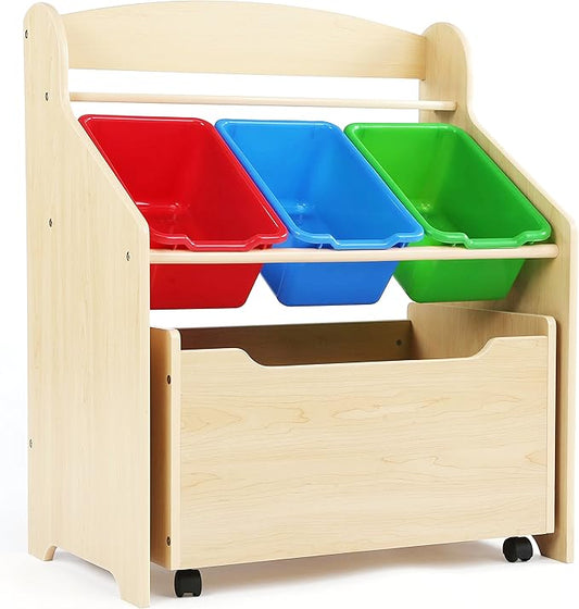 Humble Crew Kids' Store-All Unit, Natural Finish (TB816)