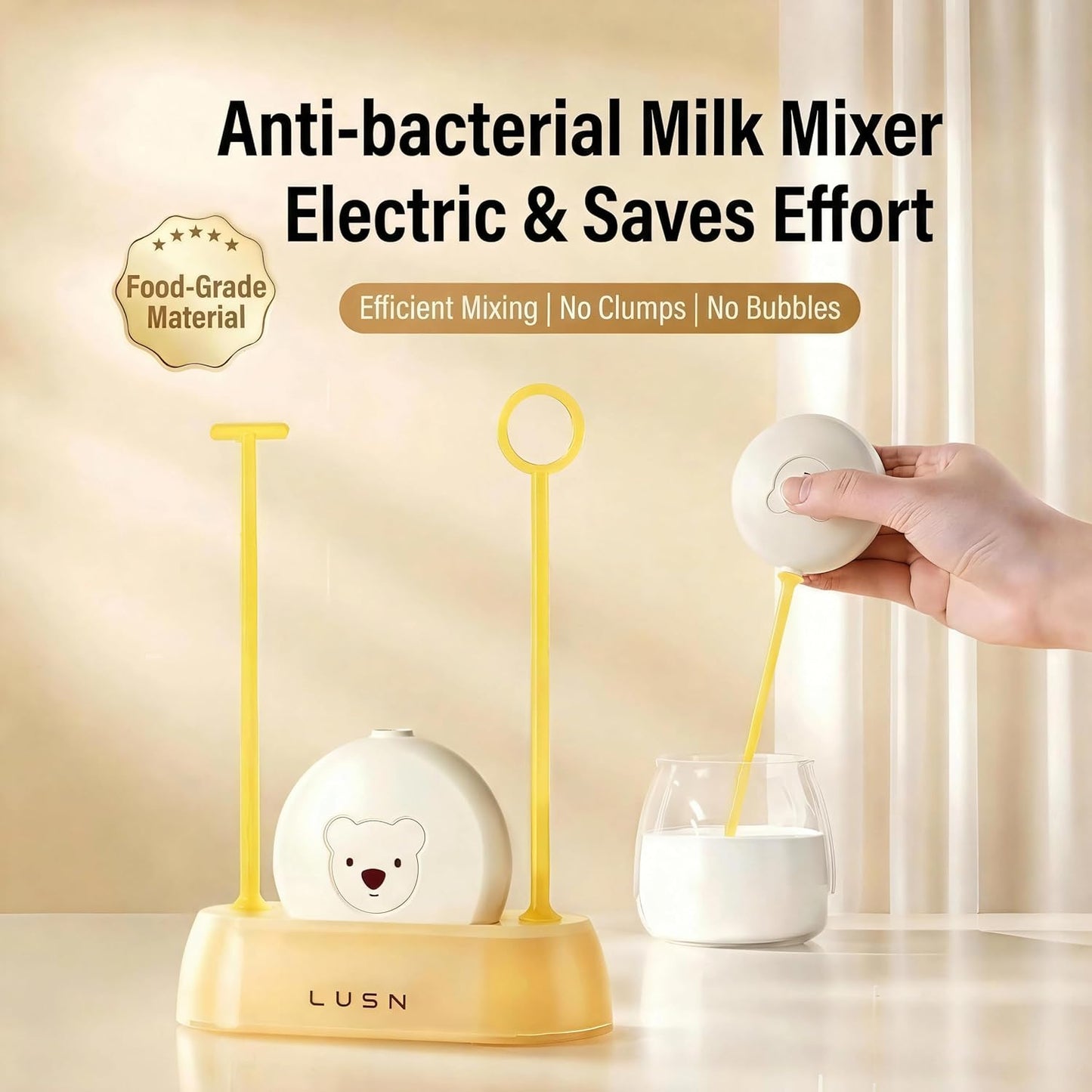 Handheld Electric Baby Formula Mixer,Handheld Drink Mixer