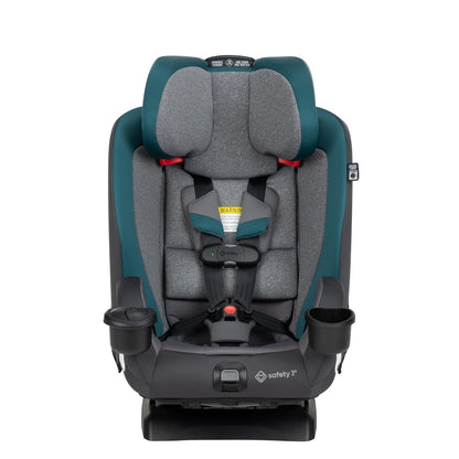 Safety 1st EverSlim 4-in-1 Convertible Car Seat, SecureTech Chest Clip, Ultra-Slim, 4-Mode Infant to Booster, Baby Car Seat, 5-100 lbs, Memory Foam, Office Space